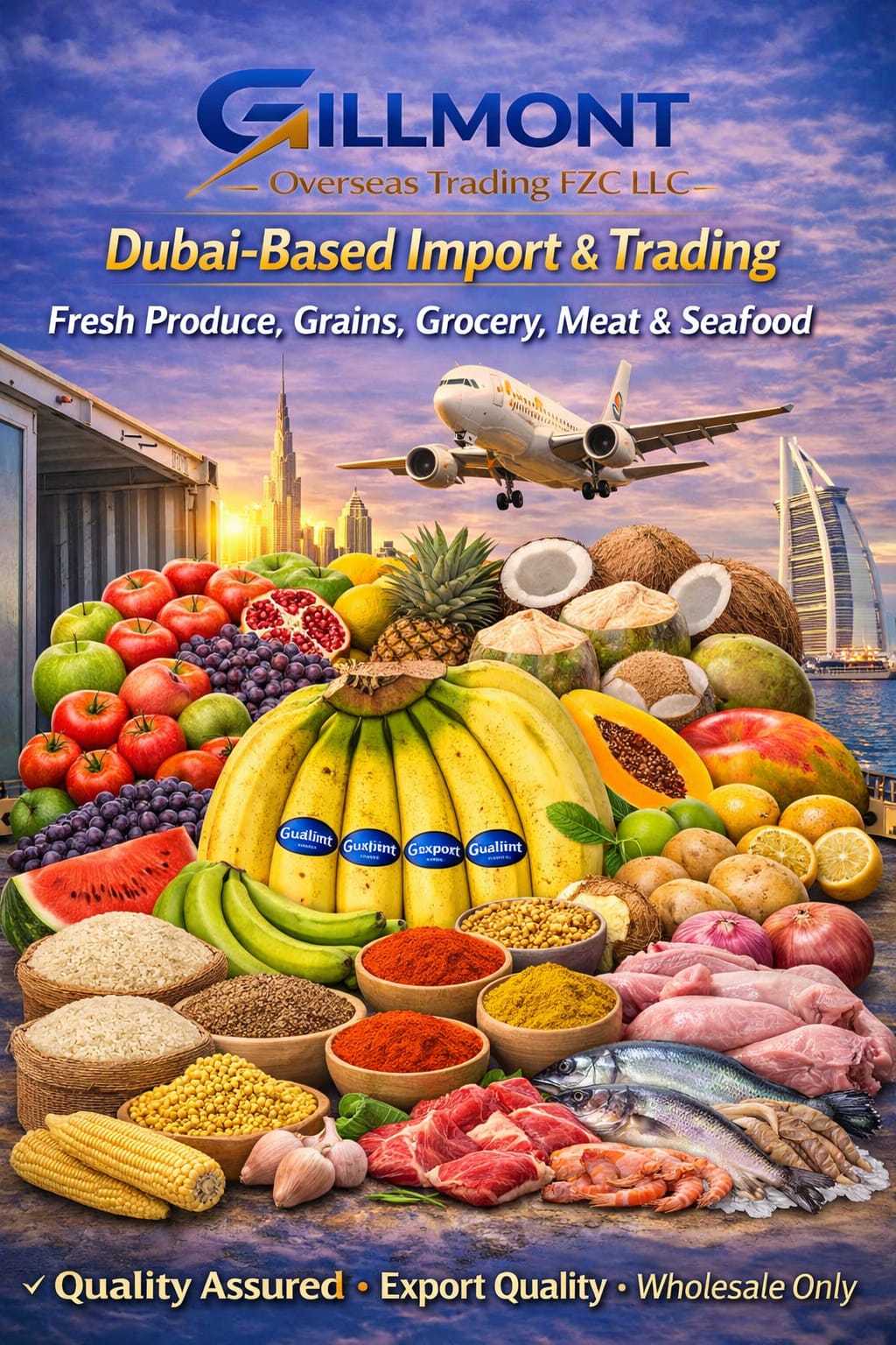 Fresh Produce, Grocery, Meat & Seafood